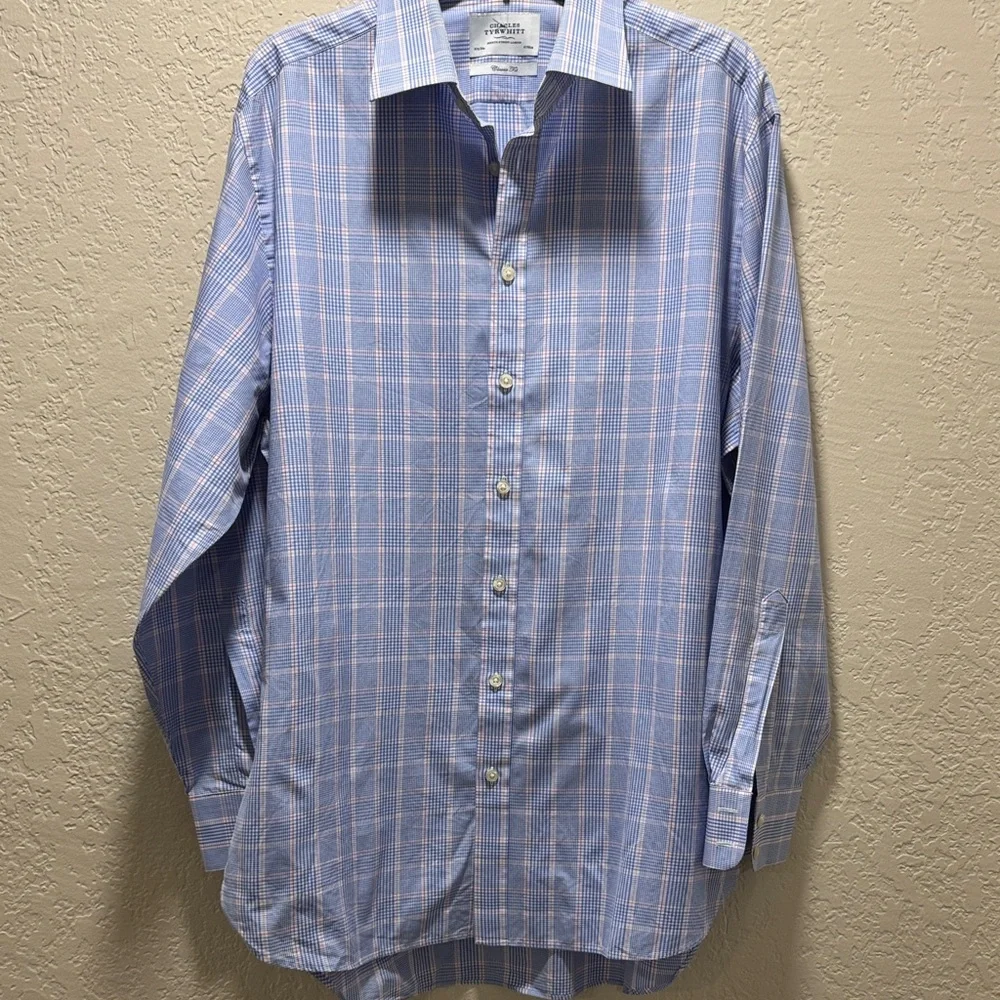 Charles Tyrwhitt Men's sleeves dress shirt: 16 1/2 - Picture 1 of 6